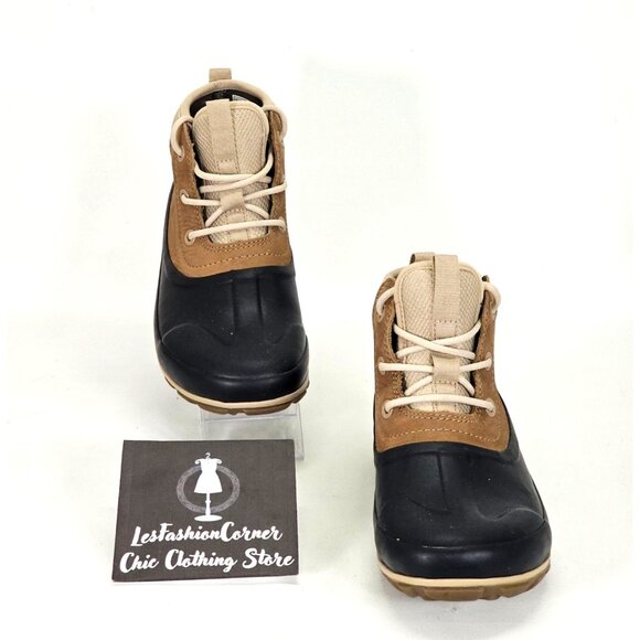 BOGS Women's Taupe Multi Lace Leather Classic Casual Tall Boot Snow Size 7 1839 - Picture 2 of 16